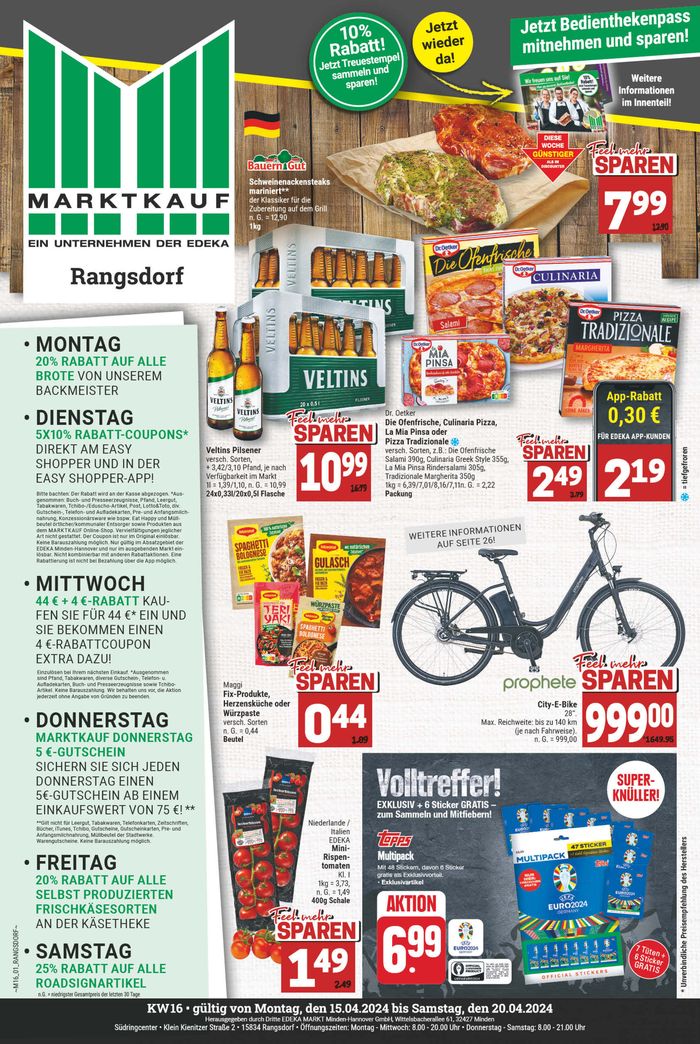 Marktkauf Katalog in Rangsdorf | Aktueller Prospekt | 14.4.2024 - 28.4.2024