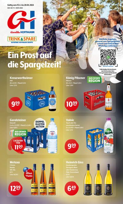 Angebote von Supermärkte in Wuppertal | Trink und Spare flugblatt in Trink und Spare | 15.4.2024 - 20.4.2024