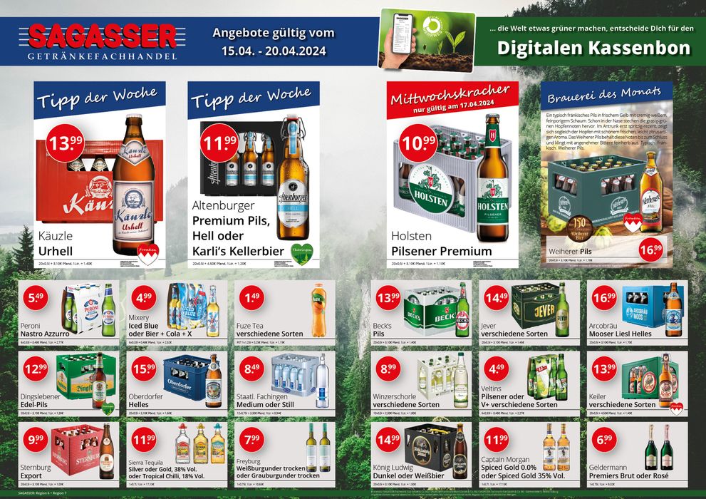 Sagasser Katalog in Gera | Unsere aktuellen Angebote auf einen Blick! | 15.4.2024 - 20.4.2024