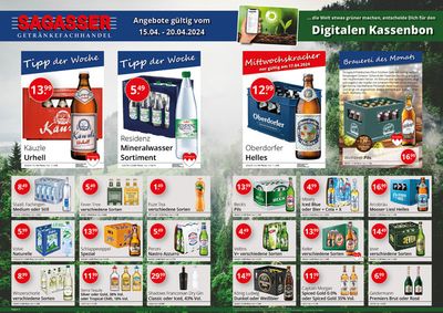 Angebote von Supermärkte in Bad Kissingen | Unsere aktuellen Angebote auf einen Blick! in Sagasser | 15.4.2024 - 20.4.2024