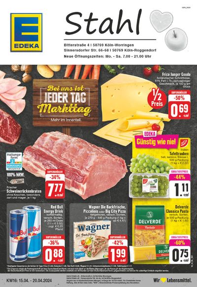 Angebote von Supermärkte in Dormagen | Edeka flugblatt in EDEKA | 14.4.2024 - 20.4.2024