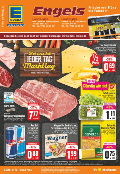 Angebote von Supermärkte in Frechen | Edeka flugblatt in EDEKA | 14.4.2024 - 20.4.2024