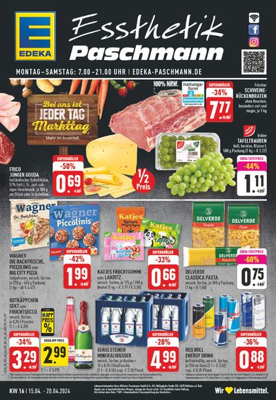 Angebote von Supermärkte in Mülheim an der Ruhr | Edeka flugblatt in EDEKA | 14.4.2024 - 20.4.2024