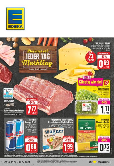 Angebote von Supermärkte in Viersen | Edeka flugblatt in EDEKA | 14.4.2024 - 20.4.2024