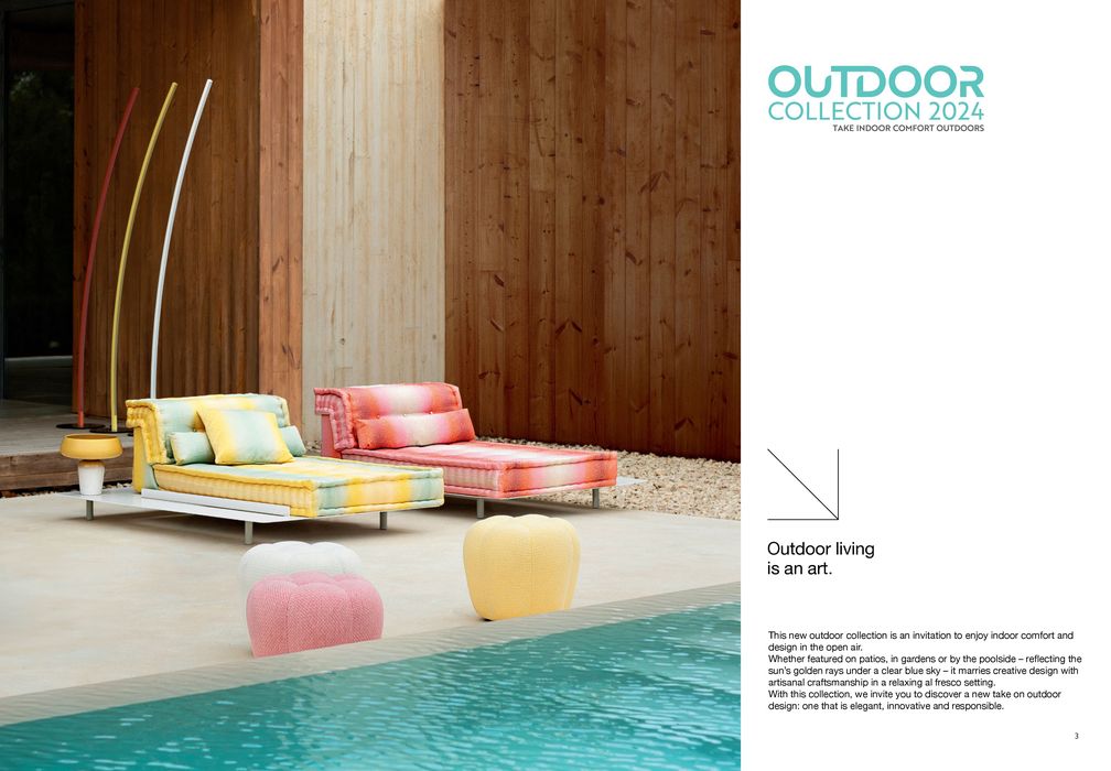 Roche Bobois Katalog in Stuttgart | Outdoor-Kollektion 2024 | 15.4.2024 - 31.12.2024