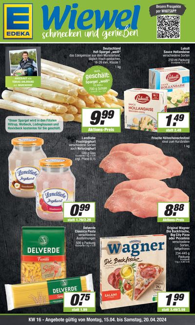 Angebote von Supermärkte in Münster | Edeka flugblatt in EDEKA | 14.4.2024 - 20.4.2024