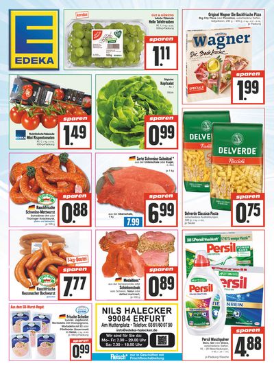 Angebote von Supermärkte in Erfurt | Edeka flugblatt in EDEKA | 14.4.2024 - 20.4.2024