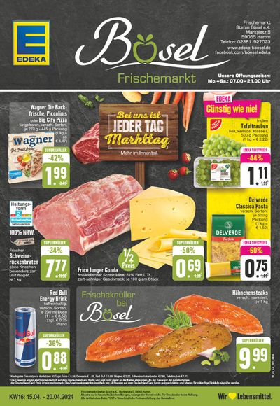 Angebote von Supermärkte in Hamm | Edeka flugblatt in EDEKA | 14.4.2024 - 20.4.2024