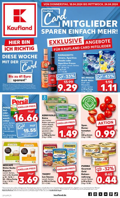 Kaufland Katalog in Bergkamen | Angebote Kaufland | 18.4.2024 - 24.4.2024