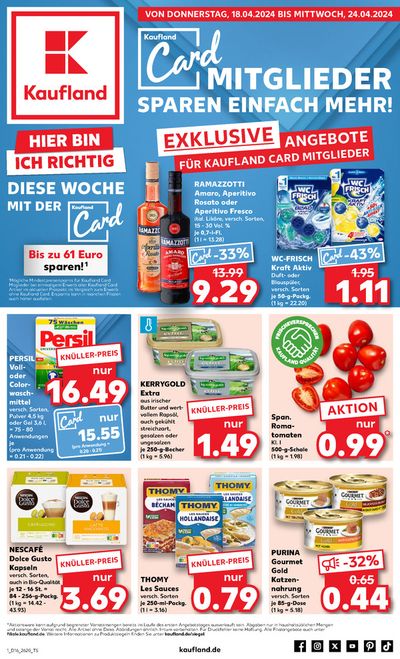 Angebote von Supermärkte in Halle (Saale) | Angebote Kaufland in Kaufland | 18.4.2024 - 24.4.2024