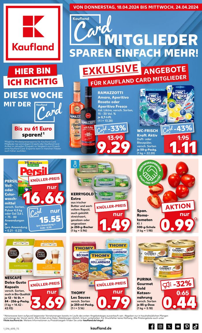 Kaufland Katalog in Neuwied | Angebote Kaufland | 18.4.2024 - 24.4.2024