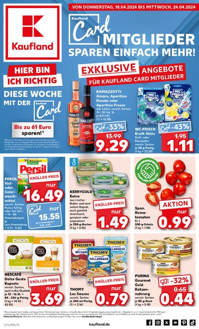 Angebote von Supermärkte in Castrop-Rauxel | Angebote Kaufland in Kaufland | 18.4.2024 - 24.4.2024