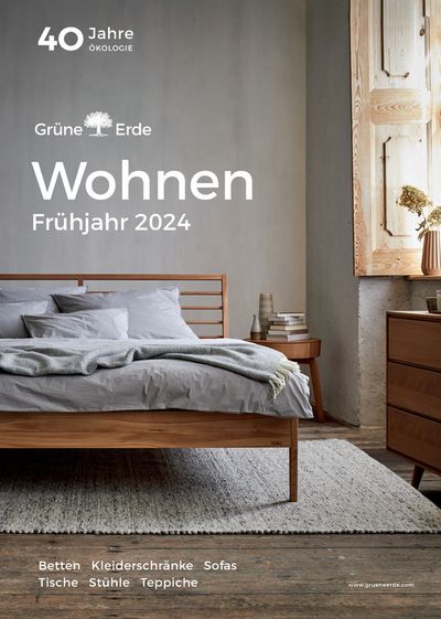 Grüne Erde Katalog in Hamburg | Katalog Wohnen Frühjahr 2024 | 16.4.2024 - 31.7.2024
