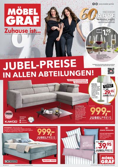 Angebote von Möbelhäuser in Pirna | JUBEL-PREISE IN ALLEN ABTEILUNGEN! in Möbel Graf | 16.4.2024 - 28.4.2024