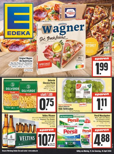 Angebote von Supermärkte in Siegen | Edeka flugblatt in EDEKA | 14.4.2024 - 20.4.2024
