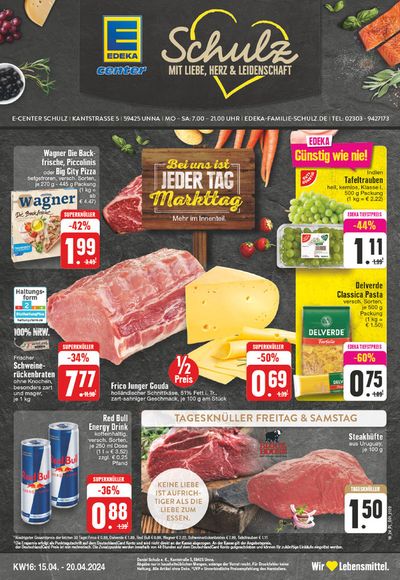 Angebote von Supermärkte in Unna | Edeka flugblatt in EDEKA | 14.4.2024 - 20.4.2024