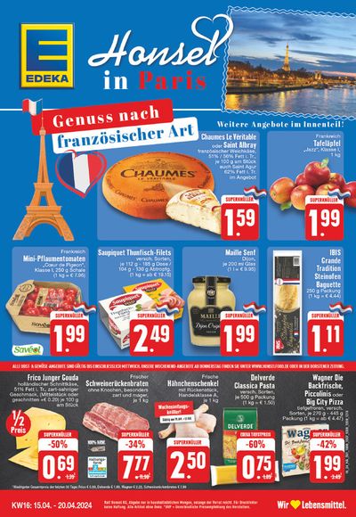 Angebote von Supermärkte in Dorsten | Edeka flugblatt in EDEKA | 14.4.2024 - 20.4.2024