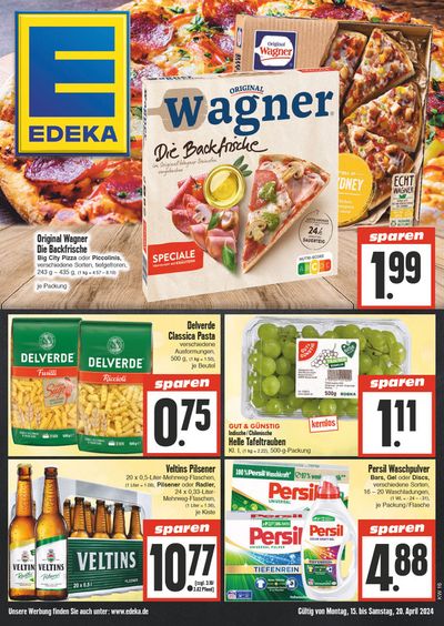 Angebote von Supermärkte in Marburg | Edeka flugblatt in EDEKA | 14.4.2024 - 20.4.2024