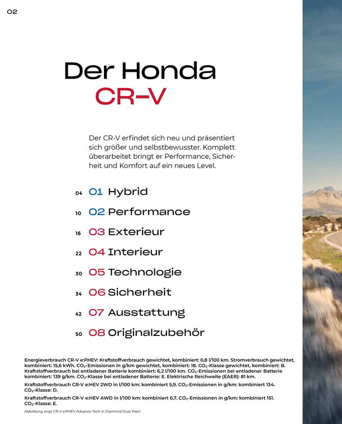 Honda Katalog in Hamburg | Honda CR-V BROSCHÜRE | 17.4.2024 - 1.5.2024