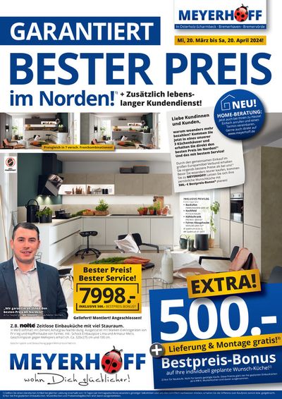 Angebote von Möbelhäuser in Bremerhaven | BESTER PREIS in Möbel Meyerhoff | 17.4.2024 - 20.4.2024
