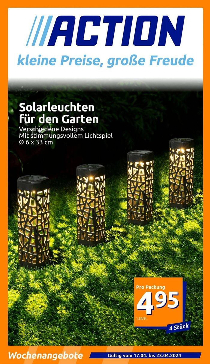 Action Katalog in Leverkusen | Action flugblatt | 18.4.2024 - 2.5.2024