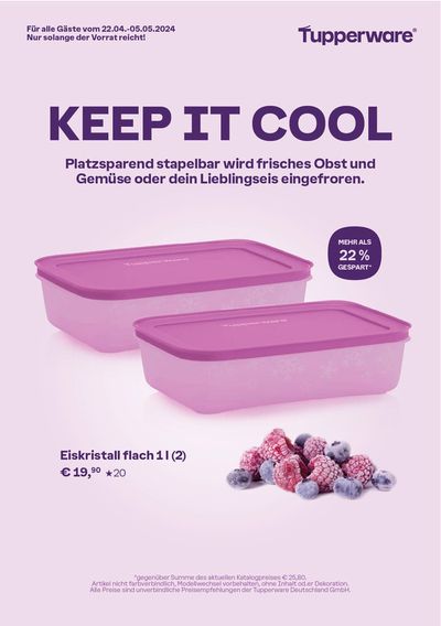 Tupperware Katalog in Köln | Partyangebote ansehen | 19.4.2024 - 3.5.2024