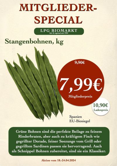 LPG Biomarkt Katalog in Berlin | Mitgliederspecial | 19.4.2024 - 3.5.2024