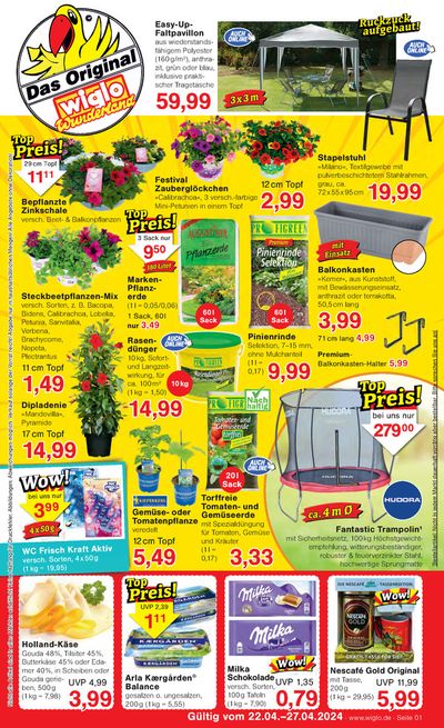 Angebote von Supermärkte in Braunschweig | Wiglo Wunderland katalog in Wiglo Wunderland | 20.4.2024 - 4.5.2024