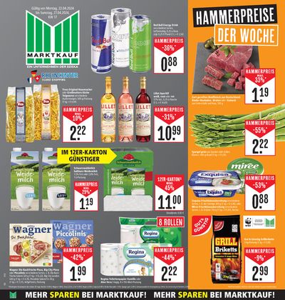 Angebote von Supermärkte in Lörrach | Aktueller Prospekt in Marktkauf | 21.4.2024 - 5.5.2024