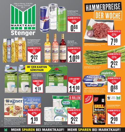 Angebote von Supermärkte in Mainaschaff | Aktueller Prospekt in Marktkauf | 21.4.2024 - 5.5.2024