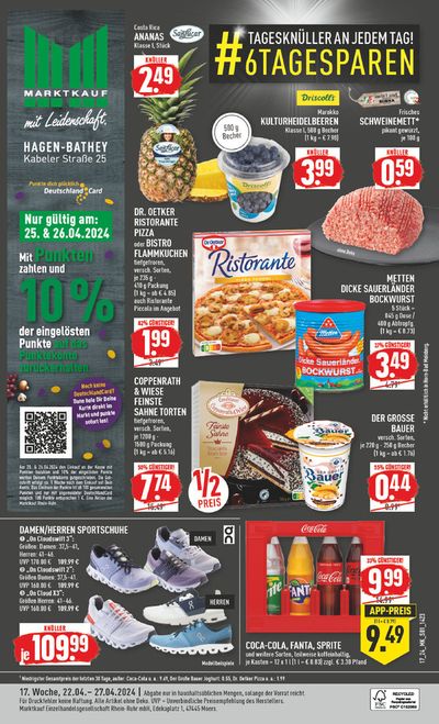 Angebote von Supermärkte in Schwerte (Hansestadt an der Ruhr) | Aktueller Prospekt in Marktkauf | 21.4.2024 - 5.5.2024