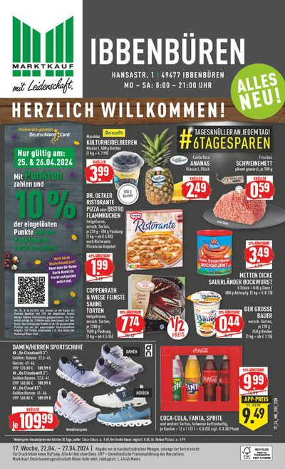Marktkauf Katalog in Ibbenbüren | Aktueller Prospekt | 21.4.2024 - 5.5.2024