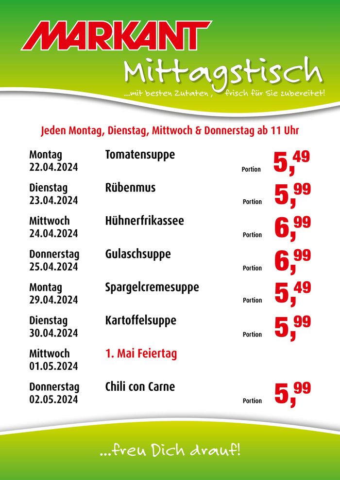 Markant Katalog in Wismar | Markant flugblatt | 21.4.2024 - 5.5.2024