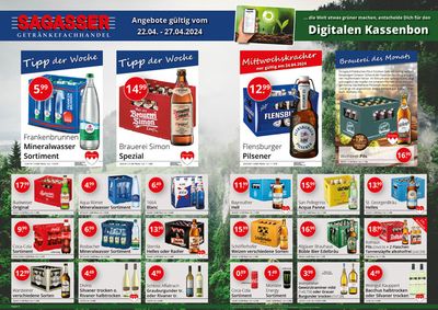 Angebote von Supermärkte in Schweinfurt | Unsere aktuellen Angebote auf einen Blick! in Sagasser | 22.4.2024 - 27.4.2024