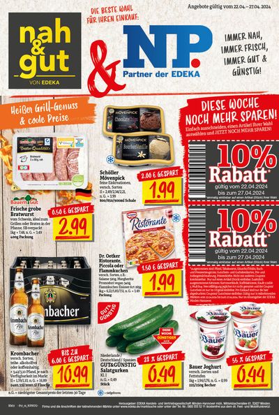 Angebote von Supermärkte in Bitterfeld-Wolfen | Edeka flugblatt in EDEKA | 21.4.2024 - 27.4.2024