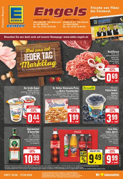 Angebote von Supermärkte in Hürth | Edeka flugblatt in EDEKA | 21.4.2024 - 27.4.2024