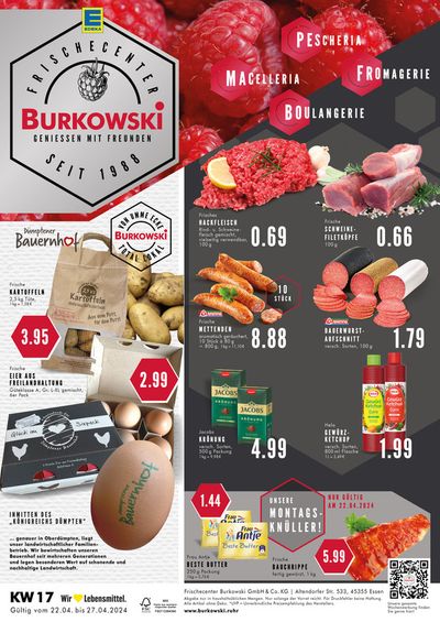 Angebote von Supermärkte in Bochum | Edeka flugblatt in EDEKA | 21.4.2024 - 27.4.2024
