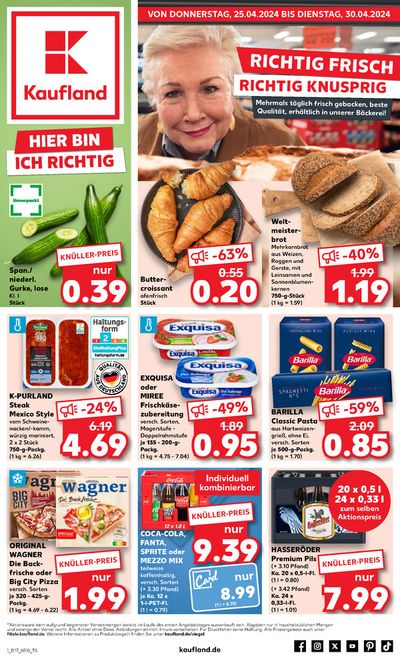 Angebote von Supermärkte in Ascheberg | Angebote Kaufland in Kaufland | 21.4.2024 - 30.4.2024