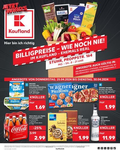 Angebote von Supermärkte in Delmenhorst | Angebote Kaufland in Kaufland | 21.4.2024 - 30.4.2024