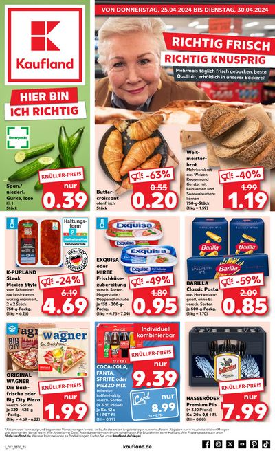 Angebote von Supermärkte in Gräfenhainichen | Angebote Kaufland in Kaufland | 21.4.2024 - 30.4.2024