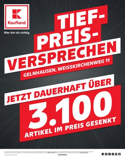 Angebote von Supermärkte in Gelnhausen (Barbarossast (Krst) | Angebote Kaufland in Kaufland | 21.4.2024 - 30.4.2024