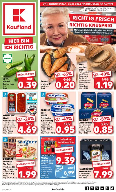 Angebote von Supermärkte in Lahr-Schwarzwald | Angebote Kaufland in Kaufland | 21.4.2024 - 30.4.2024