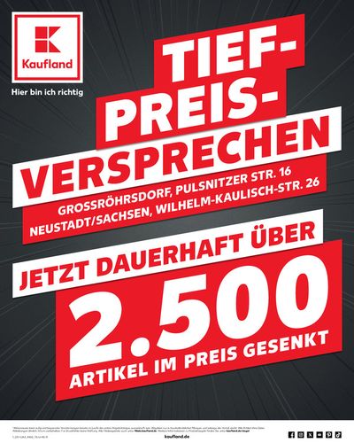 Angebote von Supermärkte in Sebnitz | Angebote Kaufland in Kaufland | 21.4.2024 - 30.4.2024