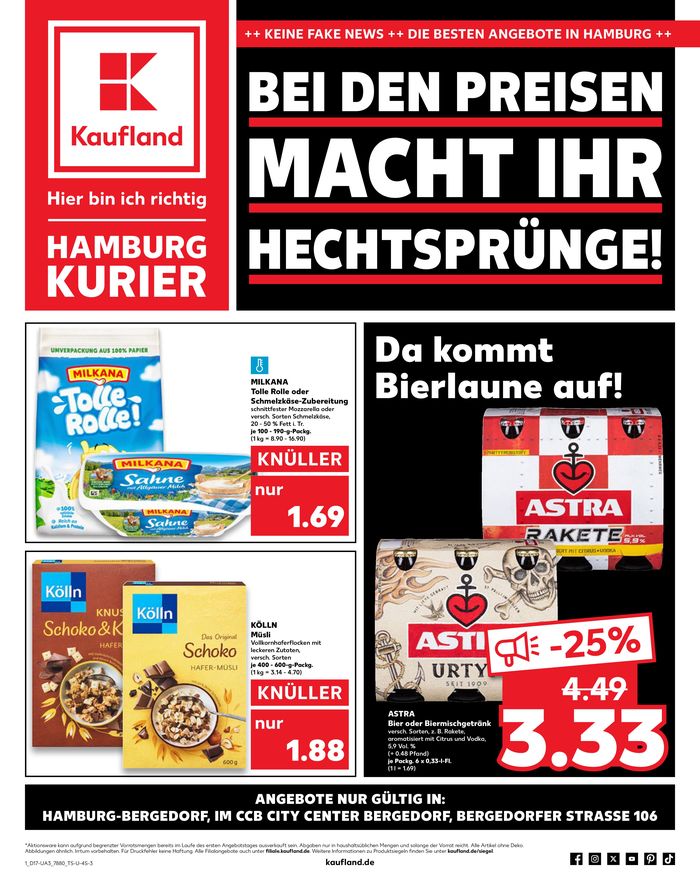 Kaufland Katalog in Hamburg | Angebote Kaufland | 21.4.2024 - 30.4.2024