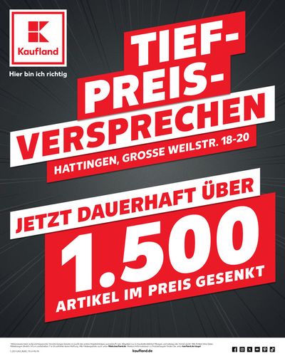 Angebote von Supermärkte in Hattingen | Angebote Kaufland in Kaufland | 21.4.2024 - 30.4.2024