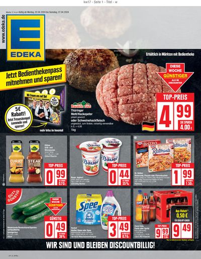 Angebote von Supermärkte in Erwitte | Elli Markt flugblatt in Elli Markt | 22.4.2024 - 6.5.2024
