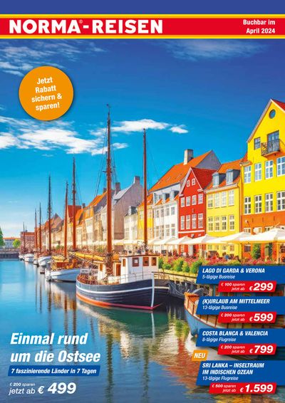 Angebote von Reisen und Freizeit in Essen | APRIL 2024 in Norma Reisen | 22.4.2024 - 30.4.2024