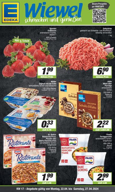 Angebote von Supermärkte in Sendenhorst | Edeka flugblatt in EDEKA | 21.4.2024 - 27.4.2024