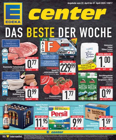Angebote von Supermärkte in Gersthofen | Edeka flugblatt in EDEKA | 21.4.2024 - 27.4.2024