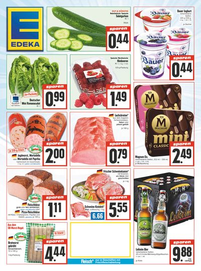 Angebote von Supermärkte in Göttingen | Edeka flugblatt in EDEKA | 21.4.2024 - 27.4.2024